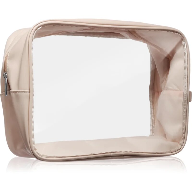 Notino Travel Collection Extra Large Clear Organizer прозрачна козметична чантичка XL Beige 275x20x125 cm 1 бр.