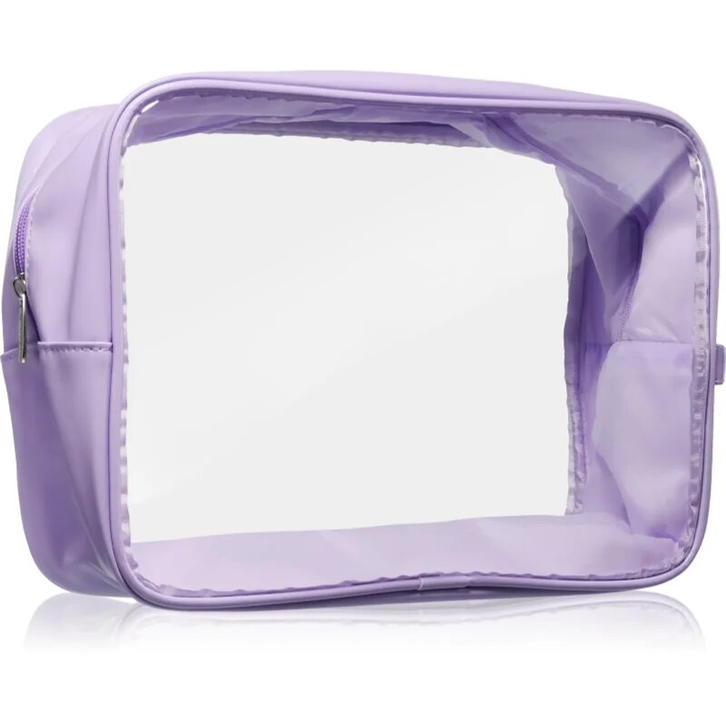 Notino Travel Collection Extra Large Clear Organizer прозрачна козметична чантичка XL Purple 275x20x125 cm 1 бр.