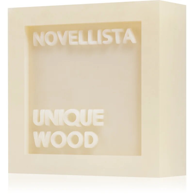 Novellista Unique Wood луксозен твърд сапун за лице ръце и тяло унисекс 90 гр.