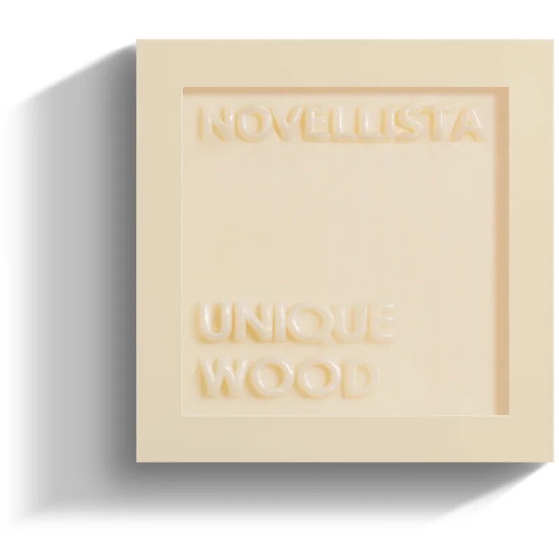 Novellista Unique Wood луксозен твърд сапун за лице ръце и тяло унисекс 90 гр.