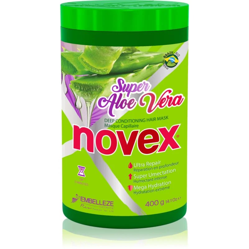 Novex Aloe Vera хидратираща маска за коса 400 гр.