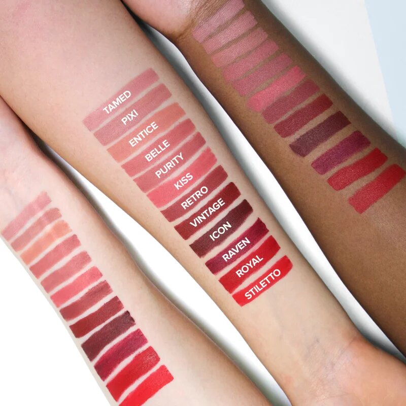 Nudestix Intense Matte универсален молив за устни и скули цвят Purity 28 гр.