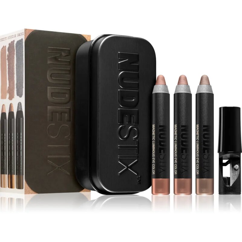 Nudestix Kit Nude Metallic Eye Mini комплект декоративна козметика за очи