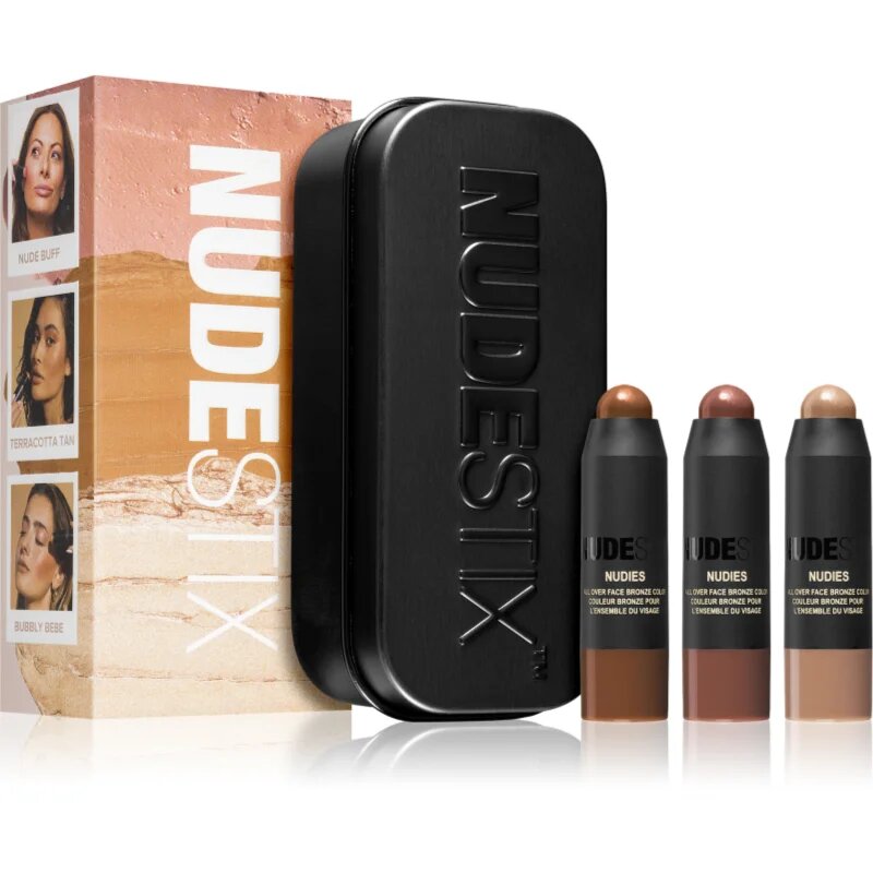 Nudestix Mini Soft & Warm Nudies комплект декоративна козметика