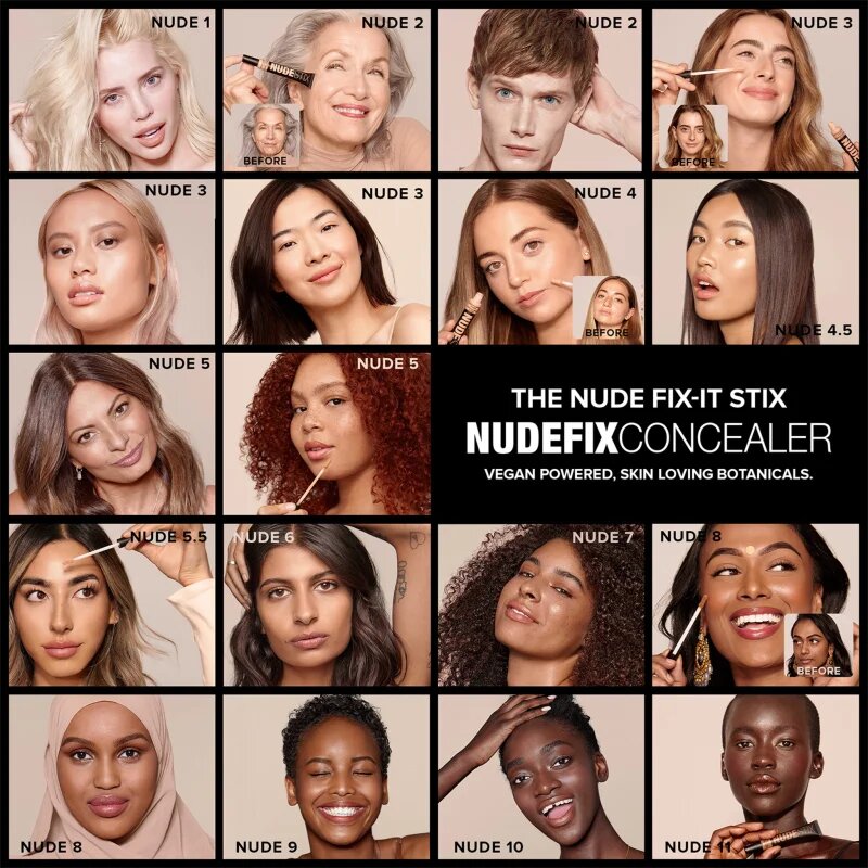Nudestix Nudefix крем-коректор цвят Nude 1 10 мл.