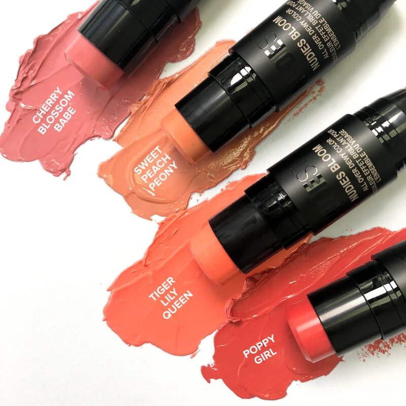 Nudestix Nudies Bloom мултифункционален грим за очи устни и лице цвят Tiger Lily Queen 7 гр.