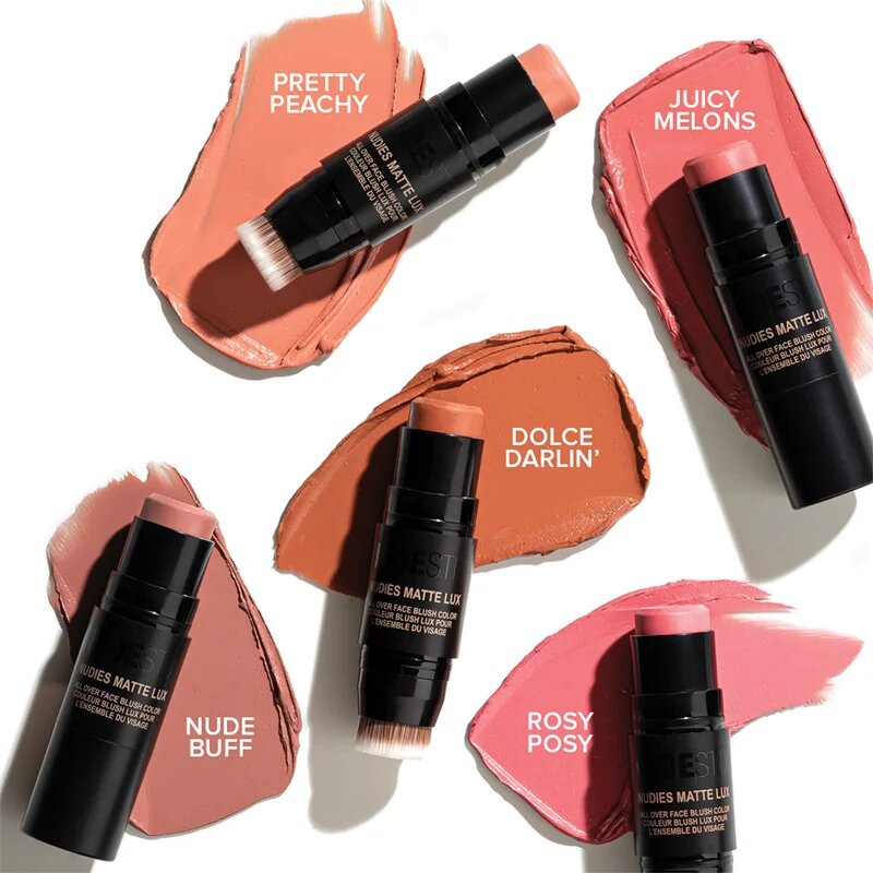 Nudestix Nudies Matte Lux мултифункционален грим за очи устни и лице цвят Dolce Darlin' 7 гр.