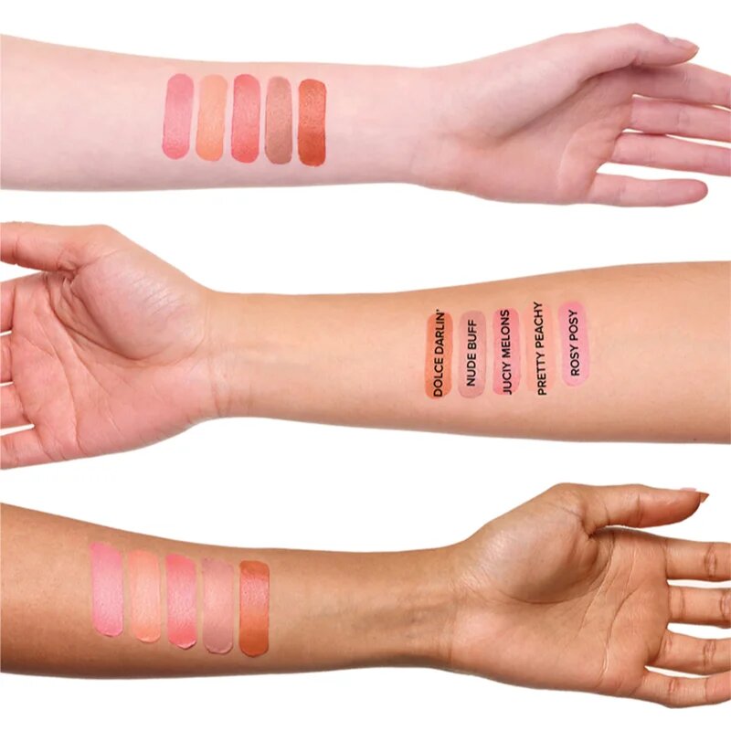 Nudestix Nudies Matte Lux мултифункционален грим за очи устни и лице цвят Dolce Darlin' 7 гр.