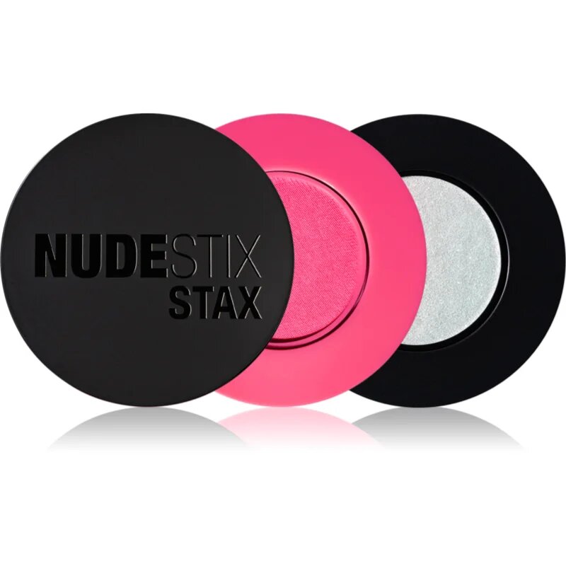 Nudestix Stax Set мултифункционален грим за очи устни и лице цвят Pinkglow 2x2.5 гр.