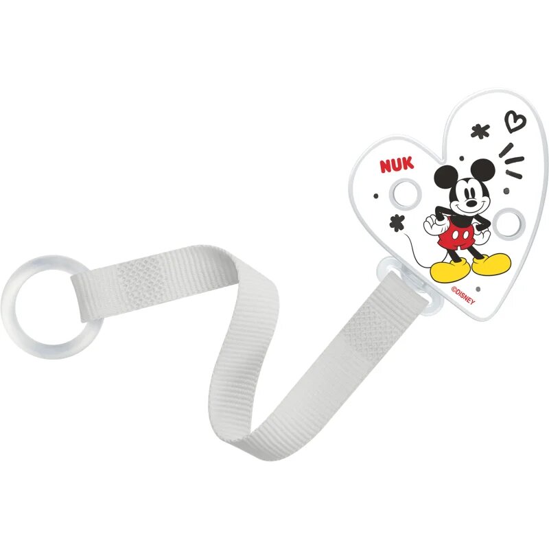 NUK Disney Mickey щипка за биберон 1 бр.