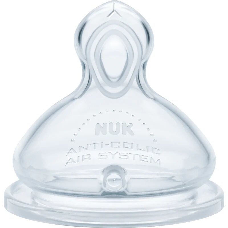 NUK First Choice Flow Control биберон за шише 6m+ 2 бр.