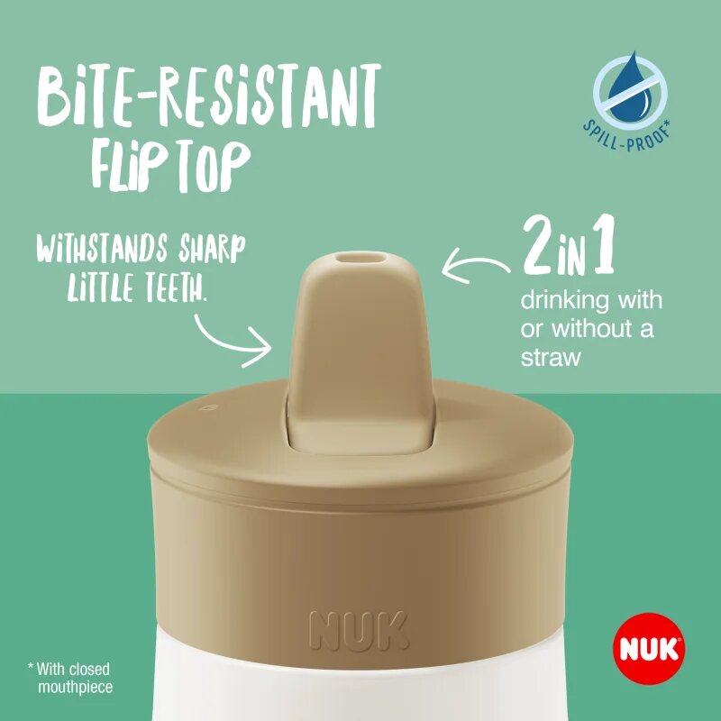 NUK Mini-Me Flip спортна бутилка Pink 12m+ 1 бр.