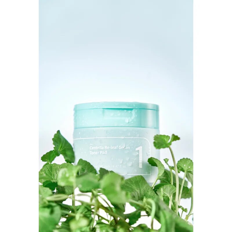 Numbuzin No. 1 Centella Re-Leaf Green Toner Pad тонизиращи възглавнички за успокояване на кожата 70 бр.
