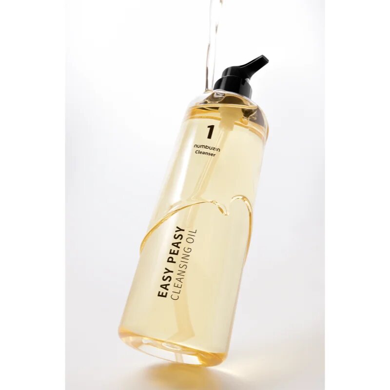 Numbuzin No. 1 Easy Peasy Cleansing Oil почистващо и премахващо грима масло за хидратиране на кожата и минимизиране на порите 200 мл.