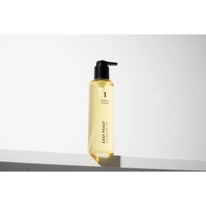Numbuzin No. 1 Easy Peasy Cleansing Oil почистващо и премахващо грима масло за хидратиране на кожата и минимизиране на порите 200 мл.