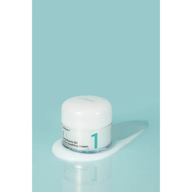 Numbuzin No. 1 Pantothenic B5 Active Soothing Cream успокояващ крем за лице с хидратиращ ефект 80 мл.