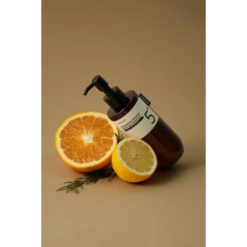 Numbuzin No. 5 Glutathione C Facial Spa Cleanser почистващо и премахващо грима масло за озаряване на лицето 200 мл.