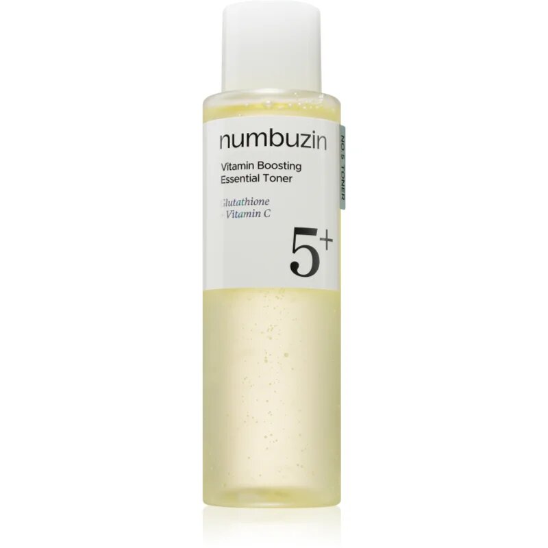 Numbuzin No. 5 Glutathione Vitamin Concentrated Toner хидратиращ тоник да уеднакви цвета на кожата 200 мл.