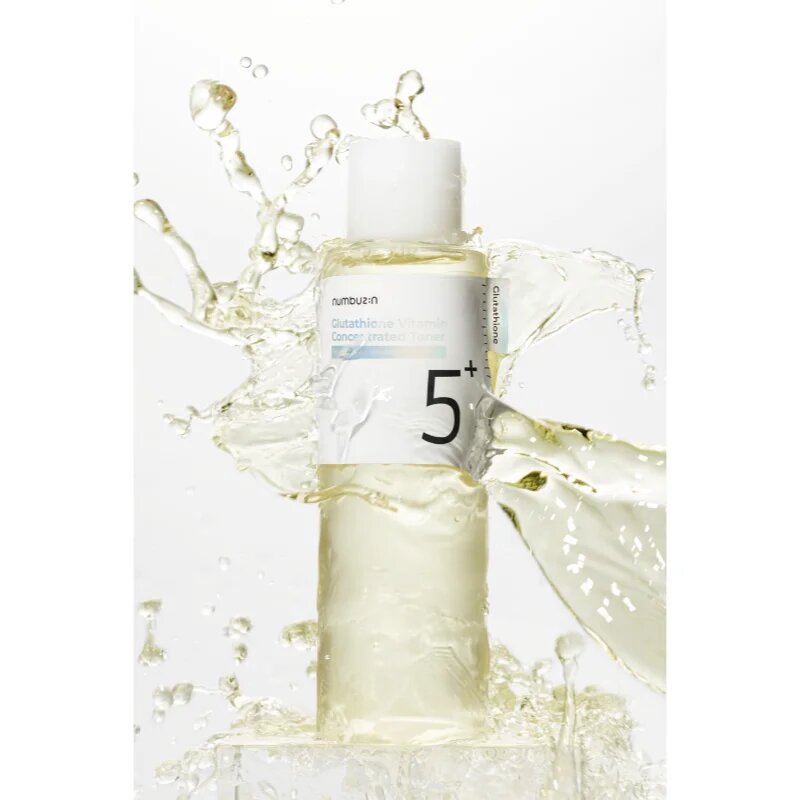 Numbuzin No. 5 Glutathione Vitamin Concentrated Toner хидратиращ тоник да уеднакви цвета на кожата 200 мл.