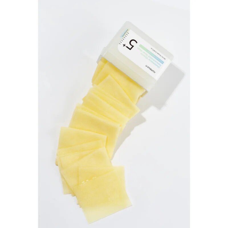Numbuzin No. 5 Glutathione Vitamin Concentrated Toner Pad тонизиращи възглавнички за освежаване и хидратация 70 бр.