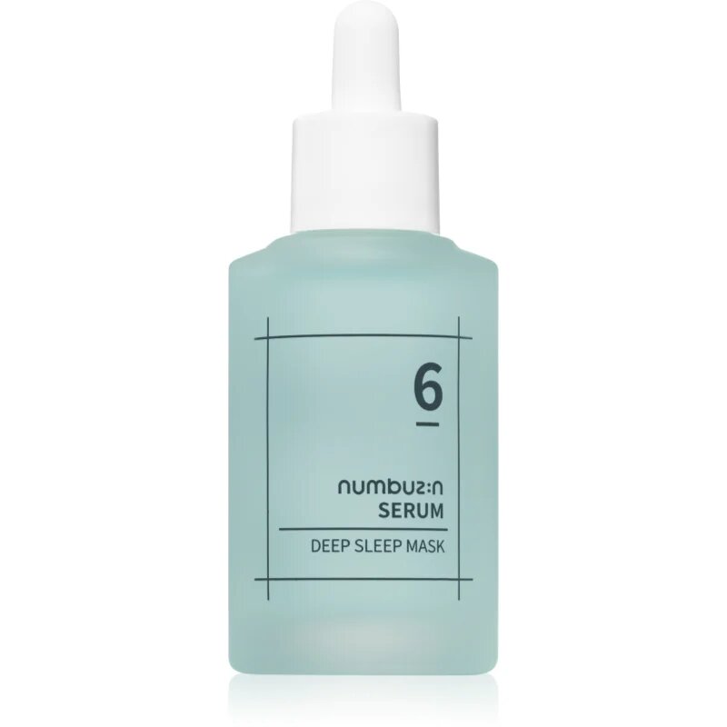 Numbuzin No. 6 Deep Sleep Mask Serum нощен серум за интензивна хидратация 50 мл.