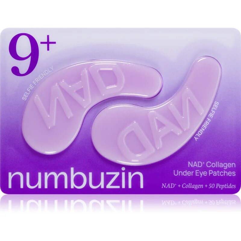 Numbuzin No. 9 NAD+ Collagen Under Eye Patches хидрогел стелки против бръчки и тъмни кръгове 5 бр.