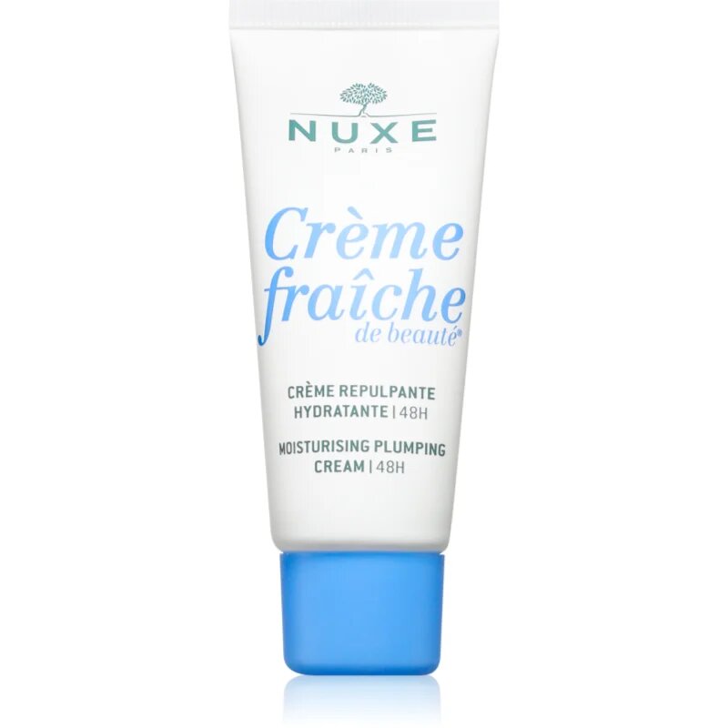 Nuxe Crème Fraîche de Beauté Moisturizing Plumping Cream попълващ овлажняващ крем за нормална кожа 30 мл.