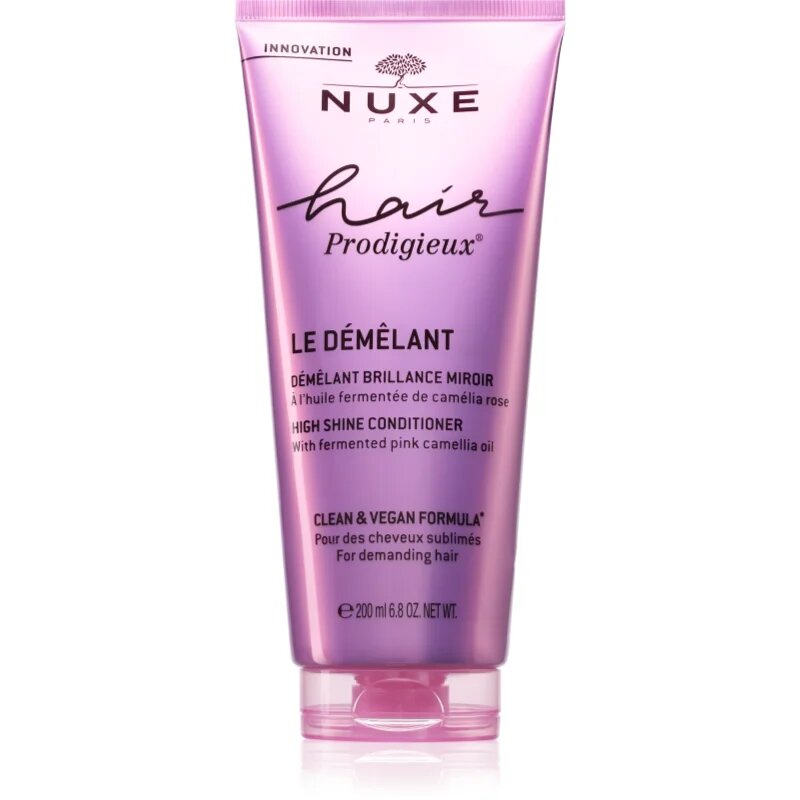 Nuxe Hair Prodigieux Le Démêlant хидратиращ и подхранващ балсам за блясък и мекота на косата 200 мл.