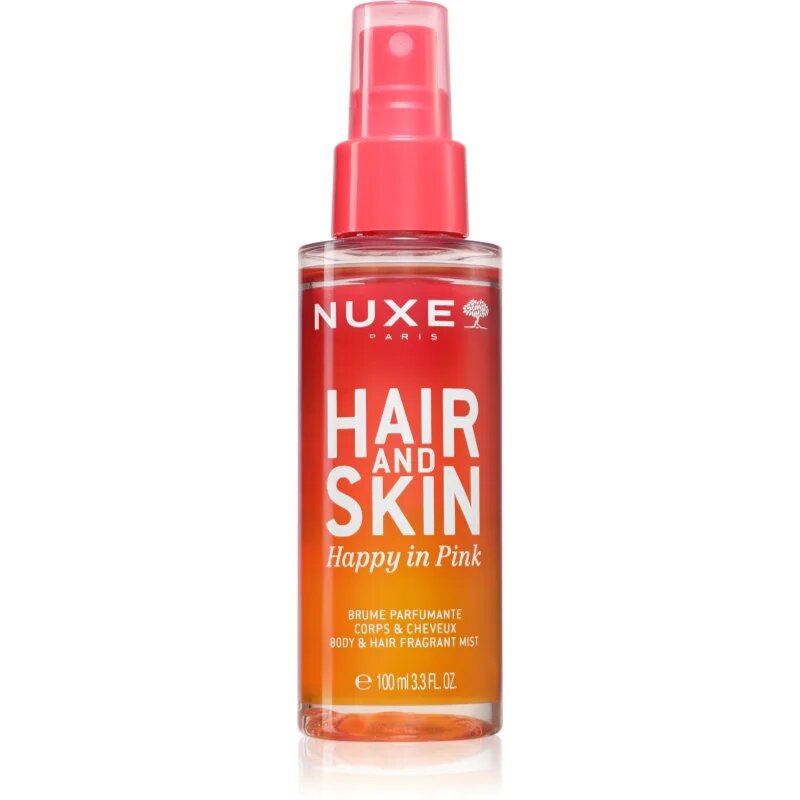Nuxe Hair & Skin Happy In Pink парфюмна мъгла за тяло и коса за жени 100 мл.