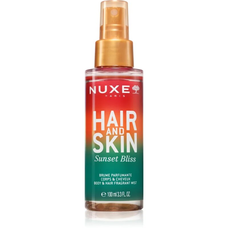 Nuxe Hair & Skin Sunset Bliss парфюмна мъгла за тяло и коса за жени 100 мл.