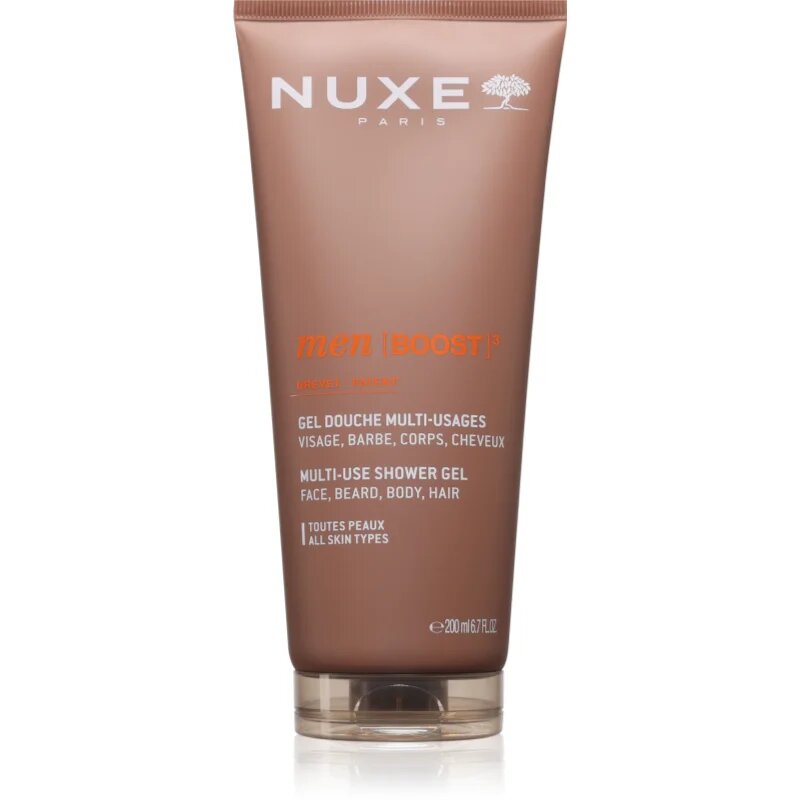Nuxe Men [BOOST]³ душ-гел за лице тяло и коса 200 мл.