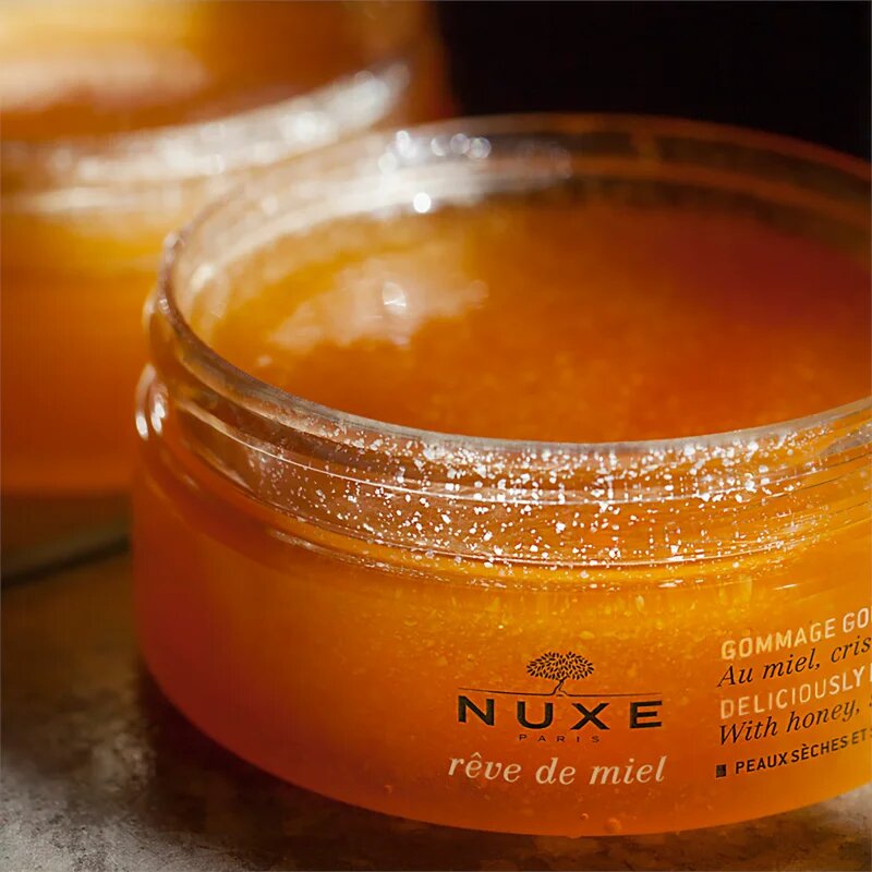 Nuxe Rêve de Miel Deliciously Nourishing Body Scrub подхранващ скраб за тяло 175 мл.