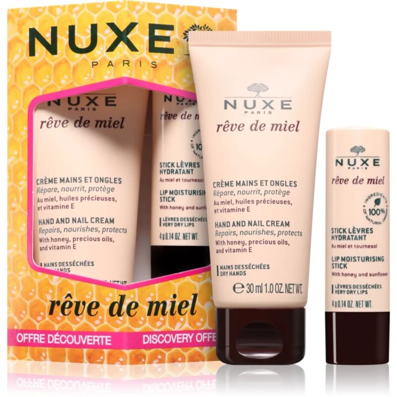 Nuxe Rêve de Miel комплект за подхранване и хидратация