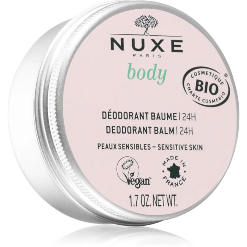 Nuxe Rêve de Thé Deodorant Balm натурален твърд дезодорант за чувствителна кожа 50 гр.