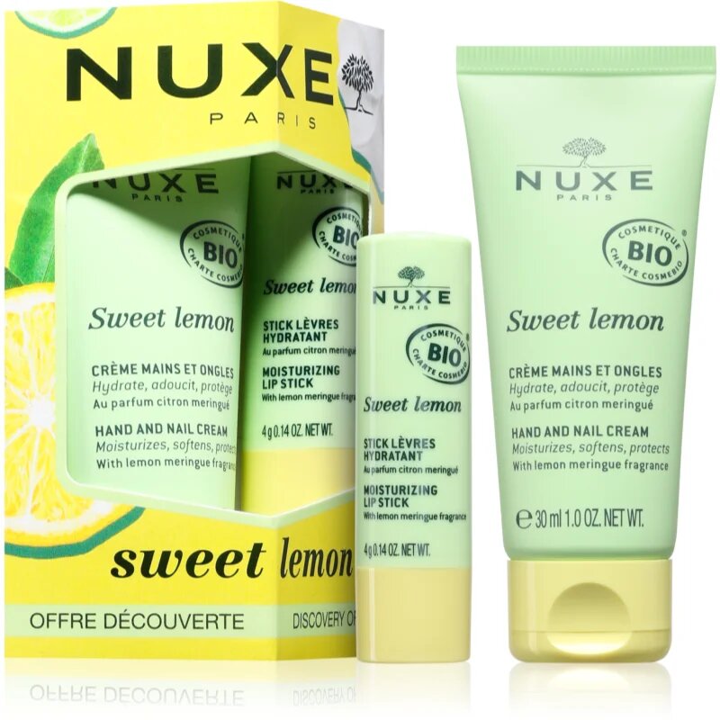 Nuxe Sweet Lemon комплект за подхранване и хидратация