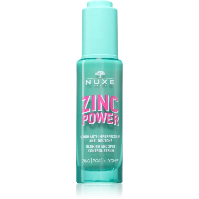 Nuxe Zinc Power Blemish And Spot Control Serum серум против несъвършенства на кожата 30 мл.