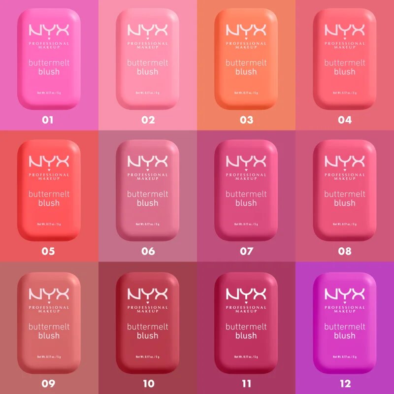 NYX Professional Makeup Buttermelt Blush руж - пудра цвят 03 Sooner The Butta 5 гр.