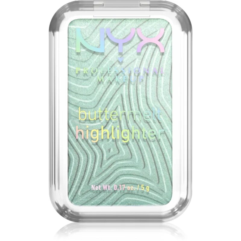 NYX Professional Makeup Buttermelt Highlighter озарител цвят butta mint 20 5 гр.