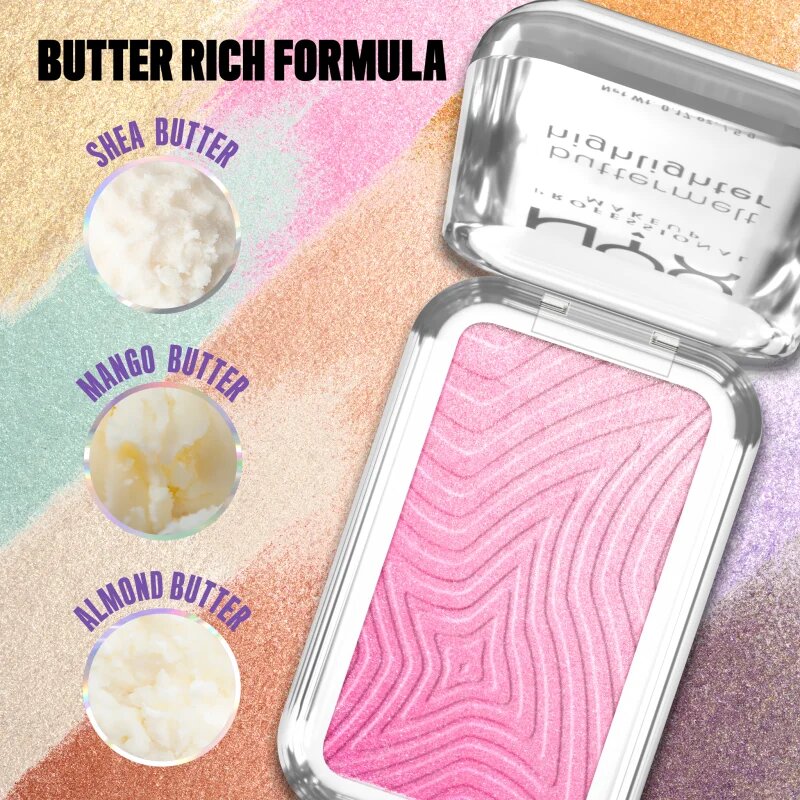 NYX Professional Makeup Buttermelt Highlighter озарител цвят u butta werk 15 5 гр.