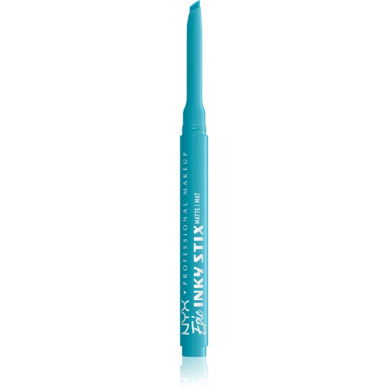 NYX Professional Makeup Epic Inky Stix гел очна линия цвят 07 Cyber Cyan 0.1 гр.