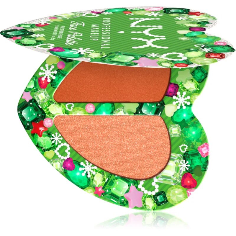 NYX Professional Makeup Face Palette Xmas мултифункционална палитра цвят 01 10 гр.