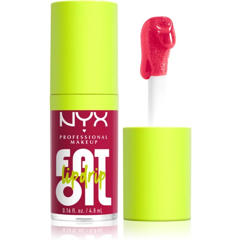 NYX Professional Makeup Fat Oil Lip Drip масло от нар цвят 05 Newsfeed 48 мл.