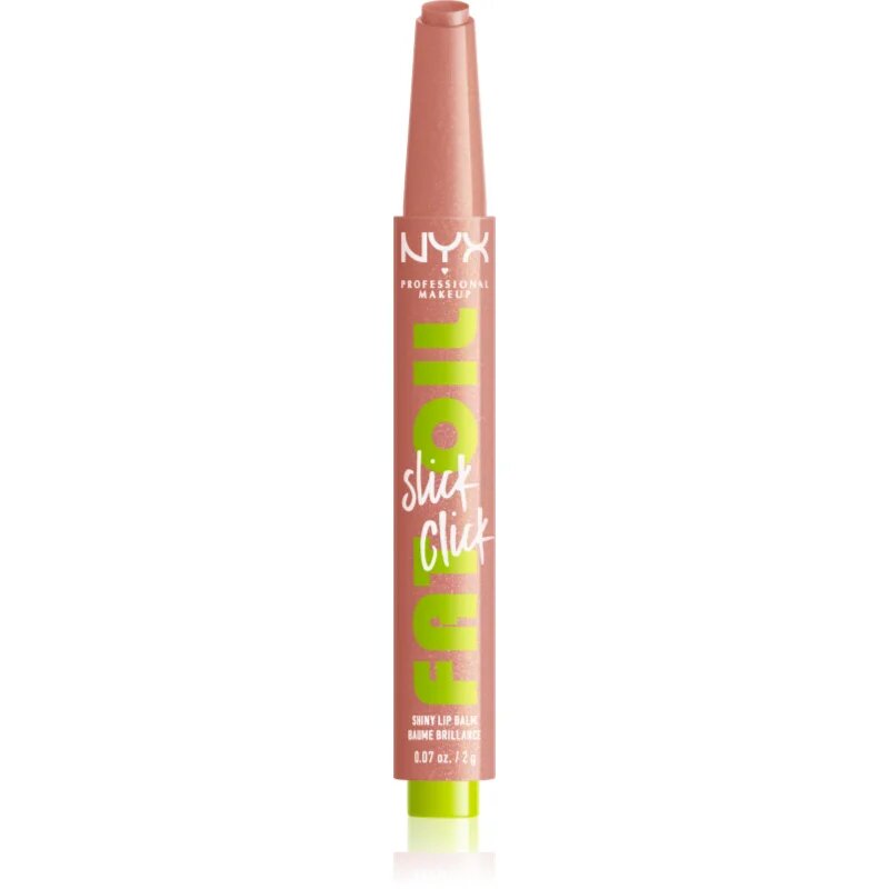 NYX Professional Makeup Fat Oil Slick Click тониращ балсам за устни цвят 14 Group Chat 2 гр.