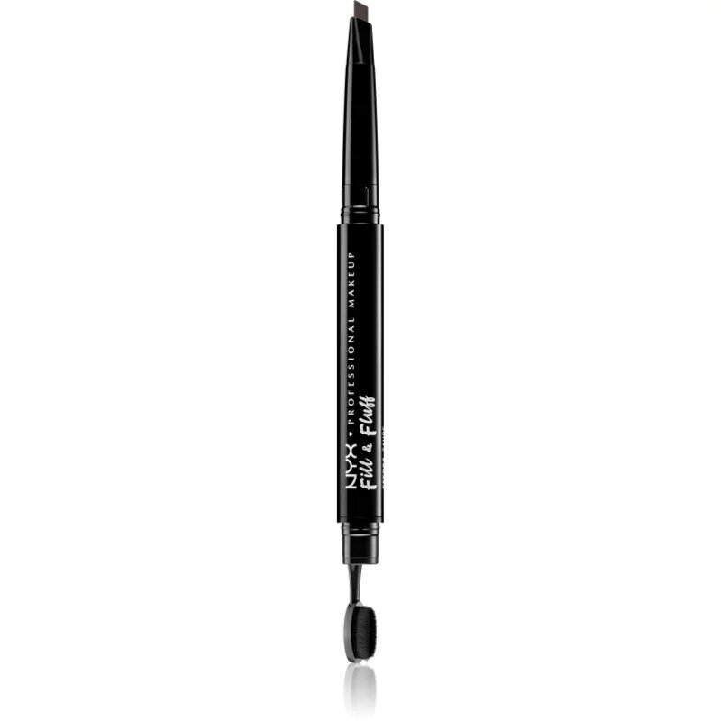 NYX Professional Makeup Fill & Fluff помада за вежди с молив цвят 07 - Esspresso 02 гр.