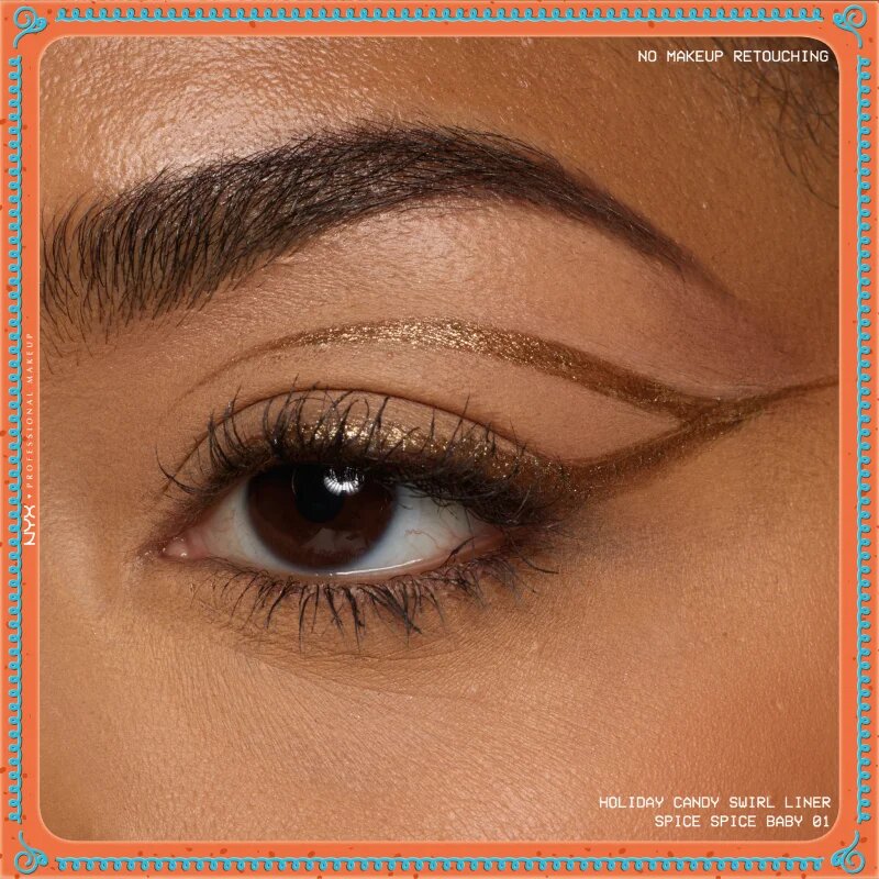 NYX Professional Makeup Gingerbaddie Land Candy Swirl молив за очи цвят 01 Spice Spice Baby 1 бр.