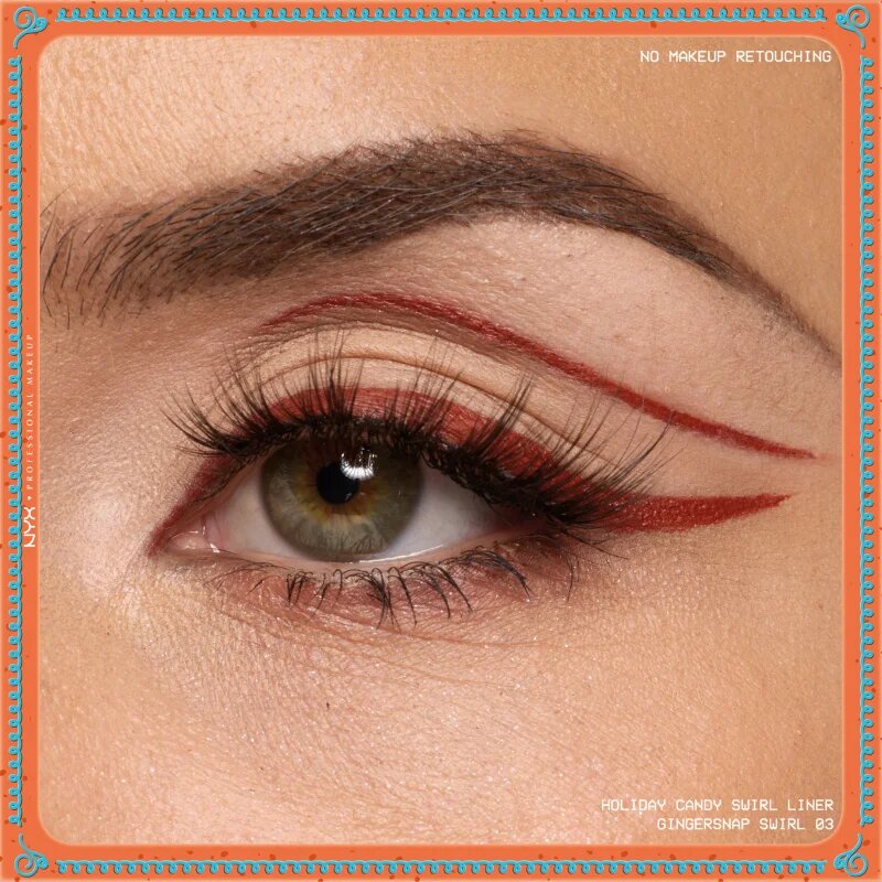 NYX Professional Makeup Gingerbaddie Land Candy Swirl молив за очи цвят 03 Gingersnap Swirl 1 бр.