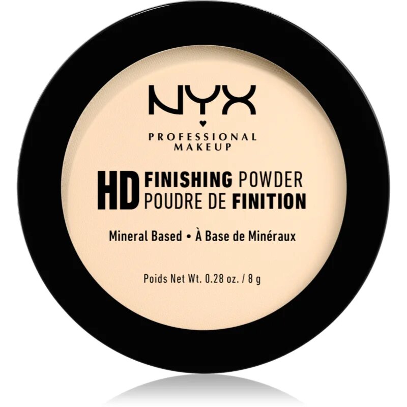 NYX Professional Makeup High Definition Finishing Powder пудра цвят 02 Banana 8 гр.