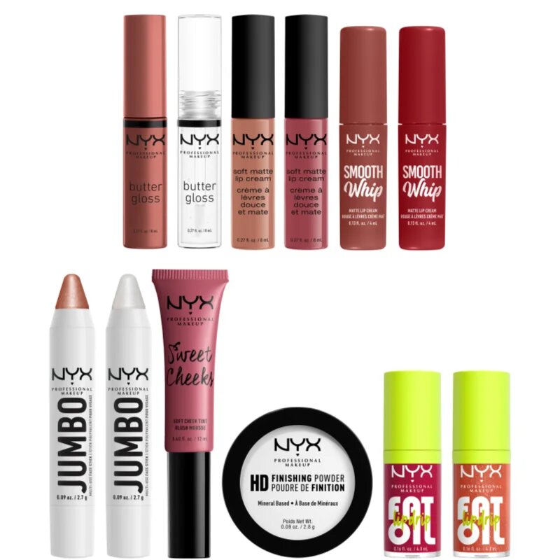 NYX Professional Makeup Home Alone 12 Day подаръчен комплект за перфектен външен вид