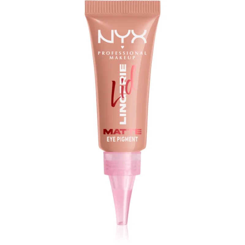 NYX Professional Makeup Lid Lingerie кремави сенки са очи цвят Beige Appeal 6 мл.