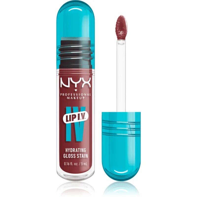 NYX Professional Makeup Lip IV дълготраен гланц за устни с хидратиращ ефект цвят 02- HYDRA HONEY 5 мл.